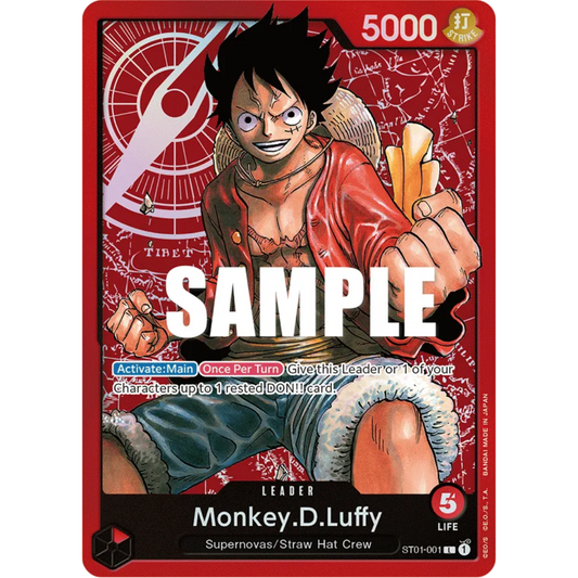 Monkey.D.Luffy (001) (ST01-001) - Starter Deck 1: Straw Hat Crew Foil