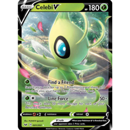 Celebi V (001/202) [Sword & Shield: Base Set]
