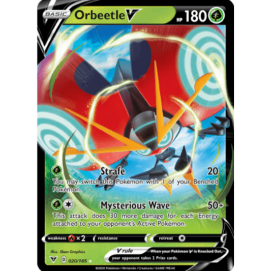 Orbeetle V (020/185) [Sword & Shield: Vivid Voltage]