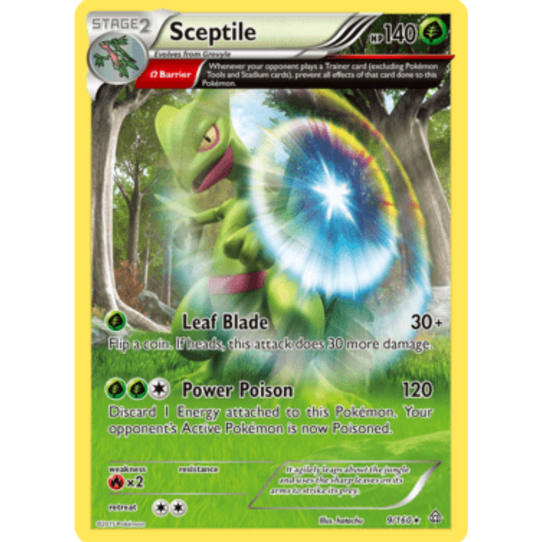 Sceptile (Omega) 009/160  - Holofoil XY  Primal Clash - Holo Rare