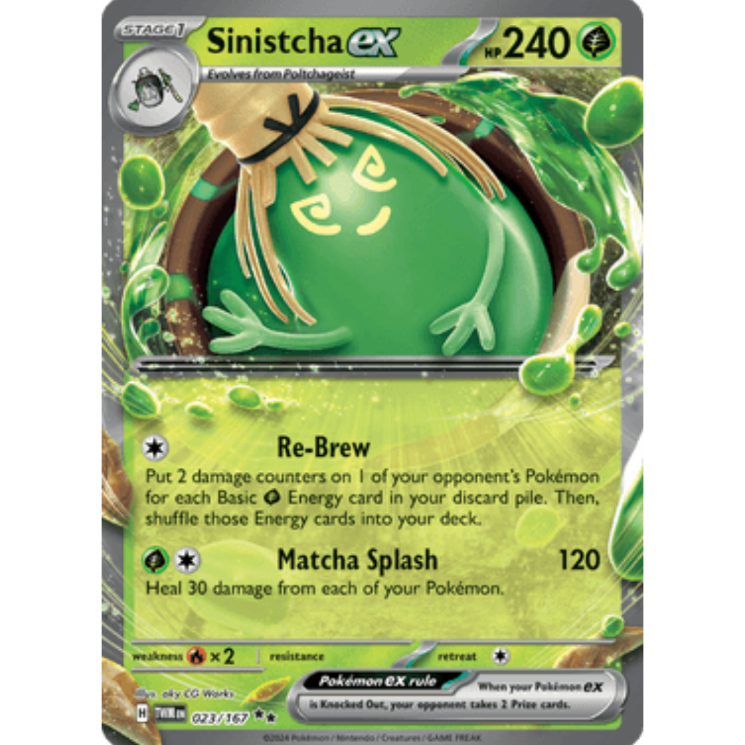 Sinistcha ex (023/167) [Scarlet & Violet: Twilight Masquerade]