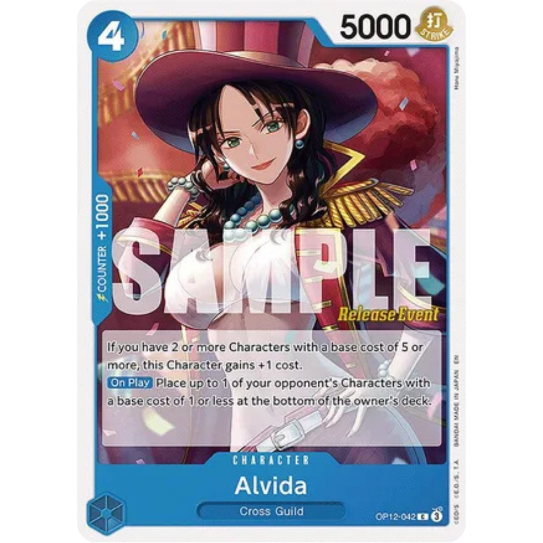Alvida (OP12-042) - Legacy of the Master Release Event Cards