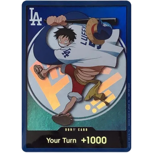 DON!! Card (LA Dodgers 2026 Promo) - One Piece Promotion Cards Foil