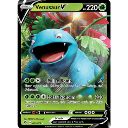 Venusaur V (001/073) [Sword & Shield: Champion's Path]