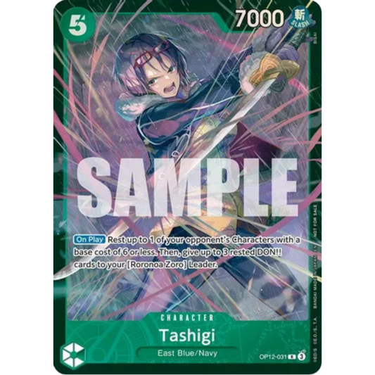 Tashigi (Store Treasure Cup 2025) (OP12-031) - One Piece Promotion Cards Foil