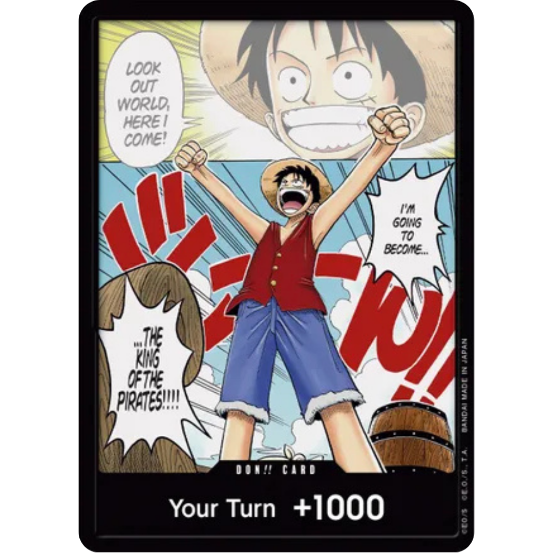 DON!! Card (Manga) (Alternate Art) - Romance Dawn Foil