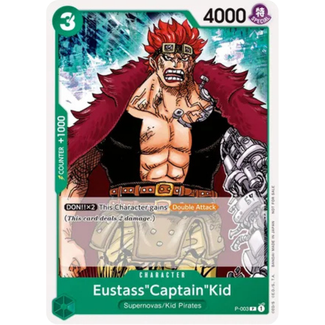 Eustass"Captain"Kid (Promotion Pack 2022) (P-003) - One Piece Promotion Cards