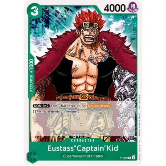 Eustass"Captain"Kid (Promotion Pack 2022) (P-003) - One Piece Promotion Cards