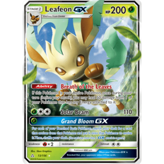 Leafeon GX (13/156) [Sun & Moon: Ultra Prism]