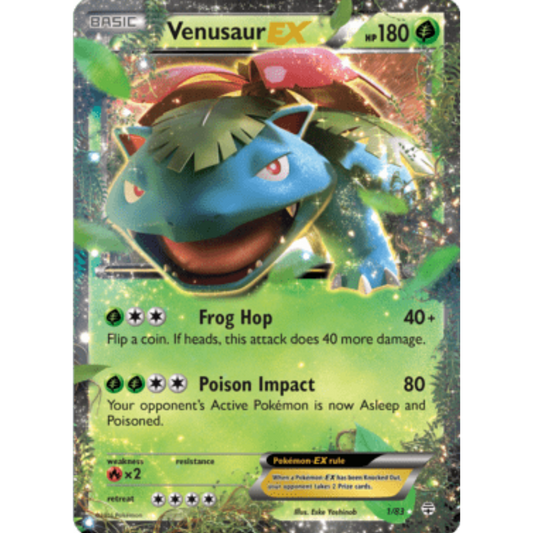 Venusaur EX 001/83  - Holofoil Generations - Ultra Rare