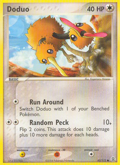 Doduo/112  FireRed & LeafGreen - Common