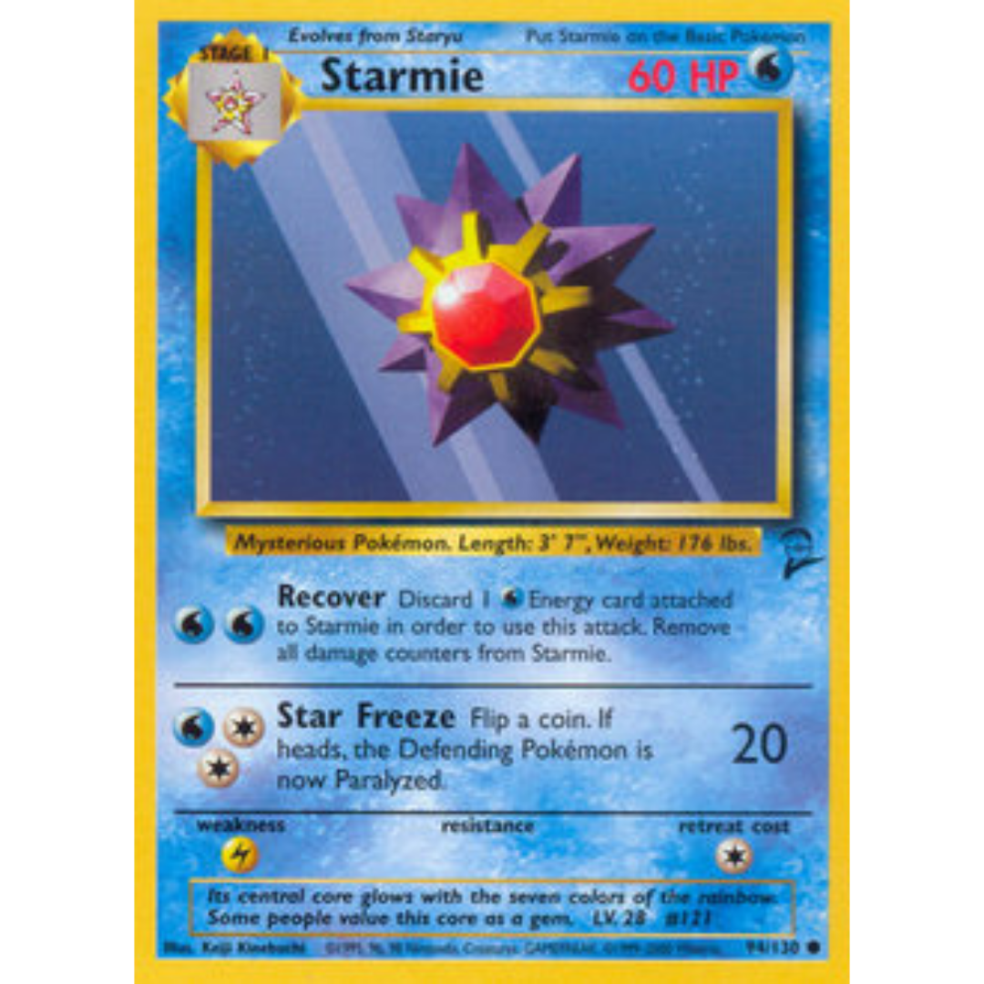 Starmie 094  Base Set 2 - Common