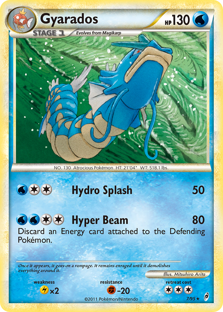 Gyarados  - Holofoil Call of Legends - Holo Rare