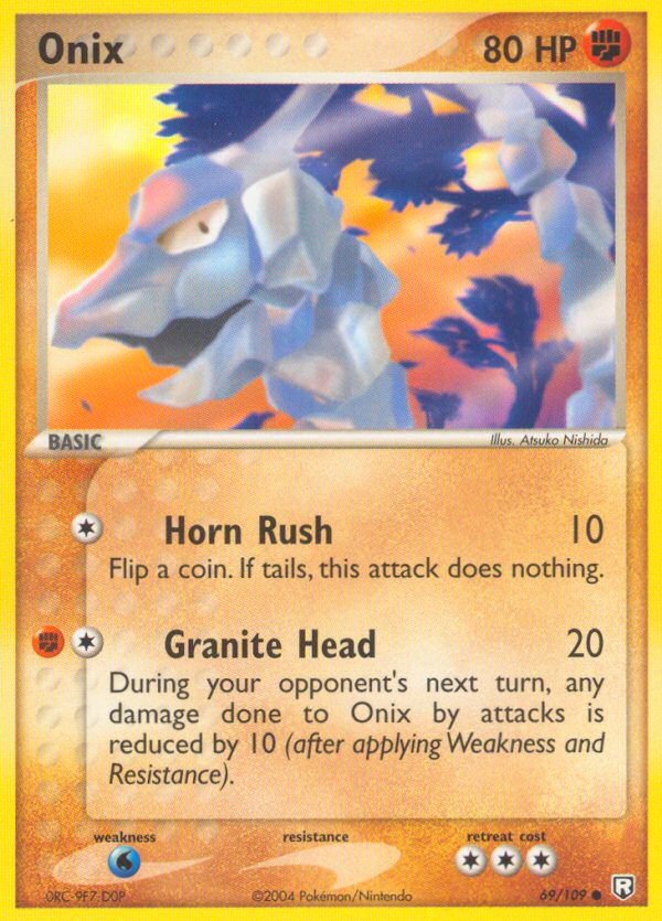 Onix 069  Team Rocket Returns - Common