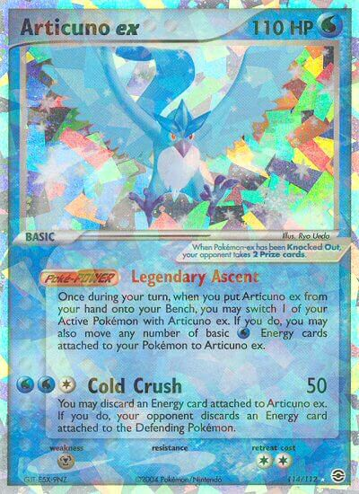 Articuno ex  - Holofoil FireRed & LeafGreen - Secret Rare