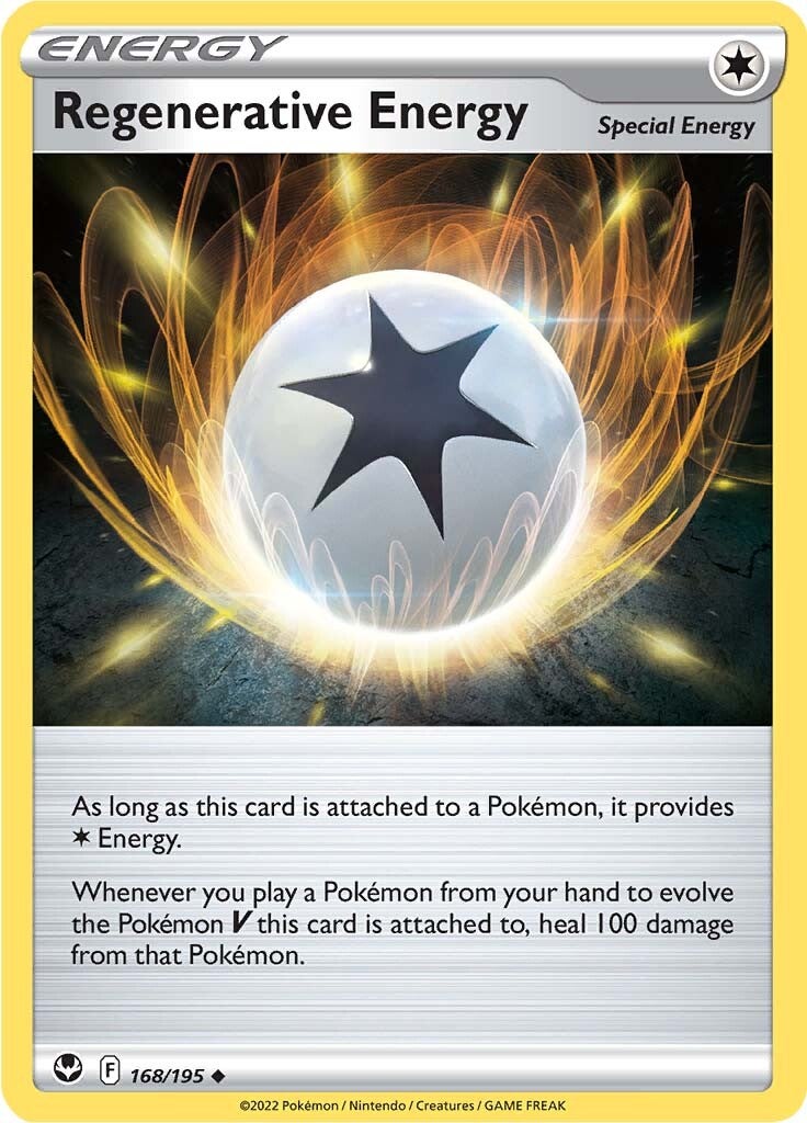 Regenerative Energy 168  SWSH12 Silver Tempest - Uncommon