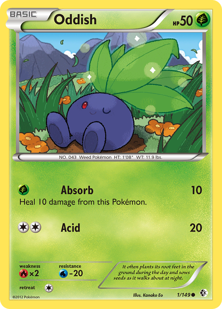 Oddish 001  Boundaries Crossed - Common