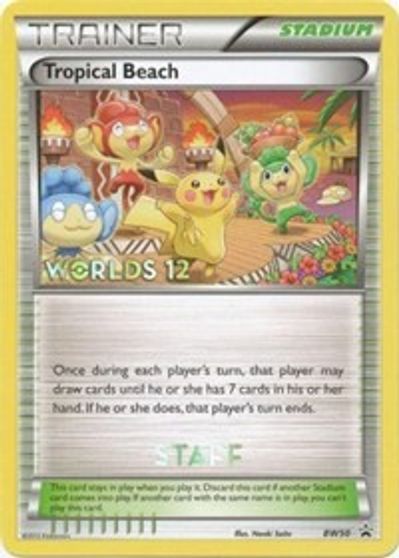 Tropical Beach - BW50 (Worlds 12) [Staff]  Black and White Promos - Promo