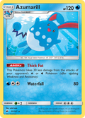 Azumarill 035  SM  Burning Shadows - Rare