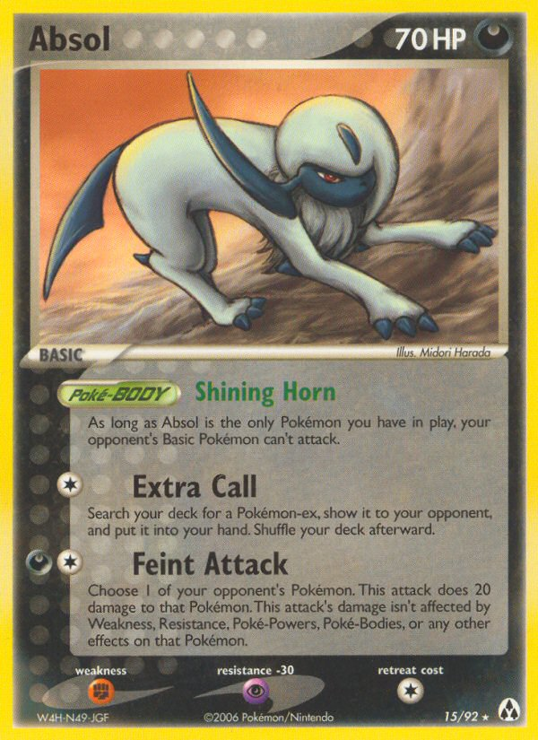 Absol  Legend Maker - Rare