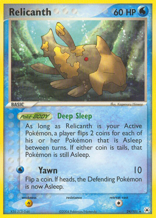 Relicanth  Hidden Legends - Rare