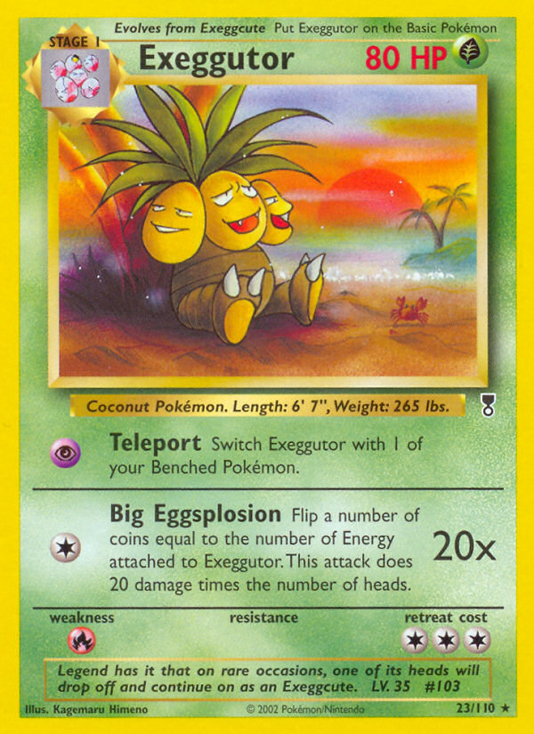 Exeggutor  Legendary Collection - Rare