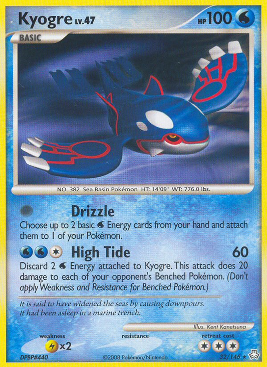 Kyogre  Legends Awakened - Rare
