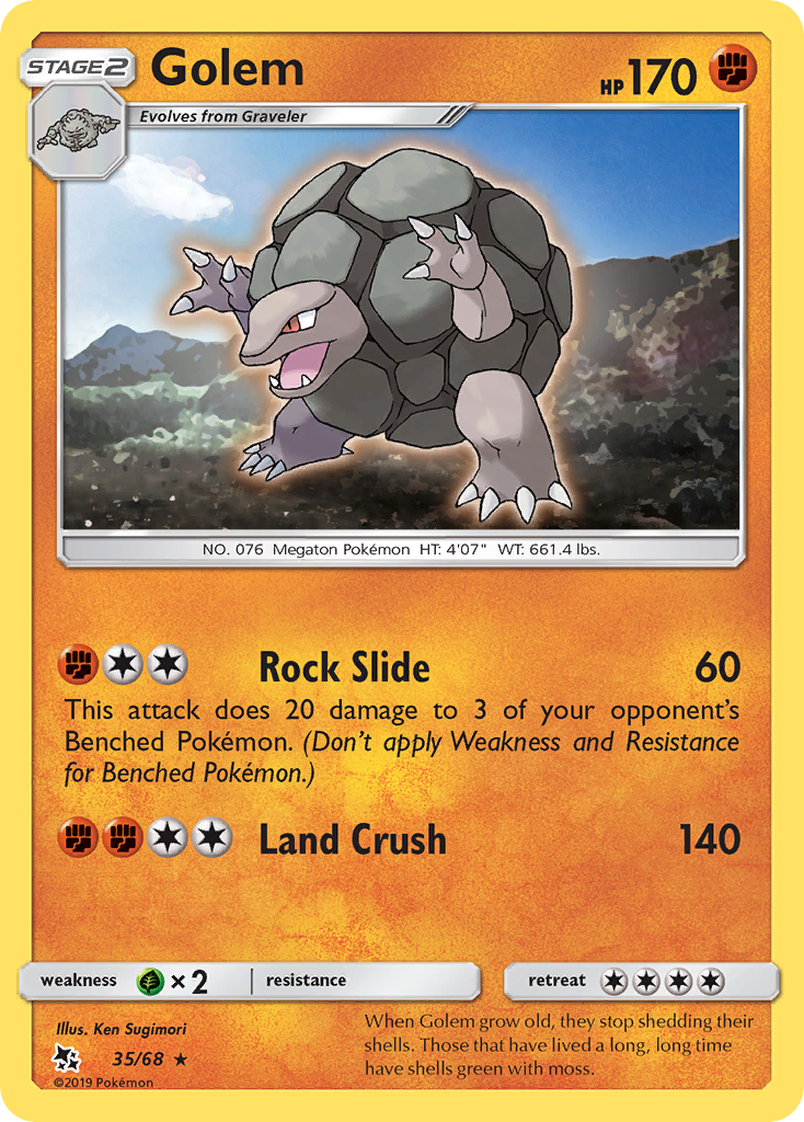 Golem 035  Hidden Fates - Rare