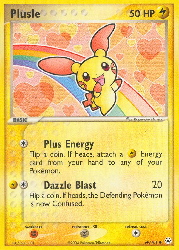 Plusle 069  Hidden Legends - Common