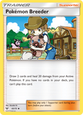 Pokemon Breeder 063  Shining Legends - Uncommon