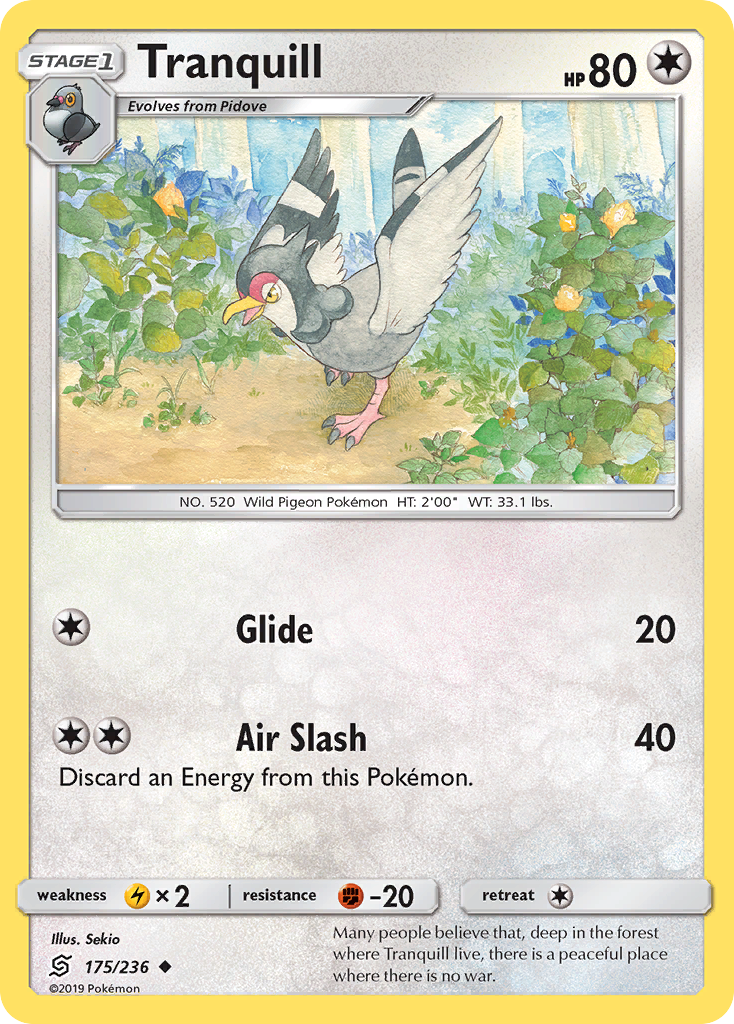 Tranquill 175/236  SM  Unified Minds - Uncommon