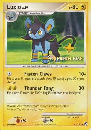 Luxio - 52/130 (Prerelease)/130  Nintendo Promos - Promo