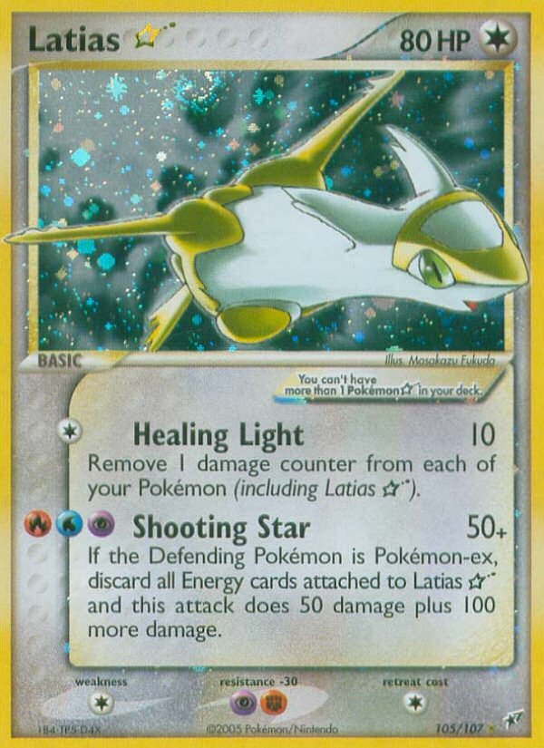Latias Star  - Holofoil Deoxys - Ultra Rare