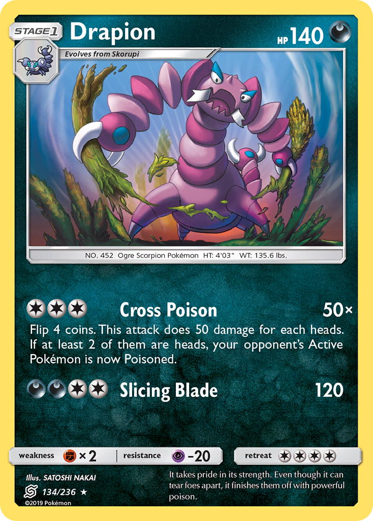 Drapion  SM  Unified Minds - Rare
