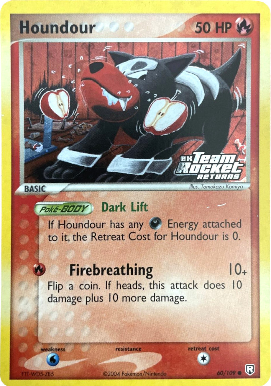 Houndour 060/109  - Reverse Holofoil Team Rocket Returns - Common