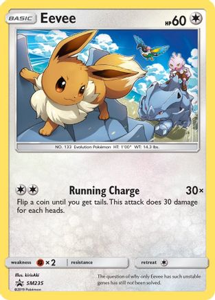 Eevee SM235  - Holofoil SM Promos - Promo