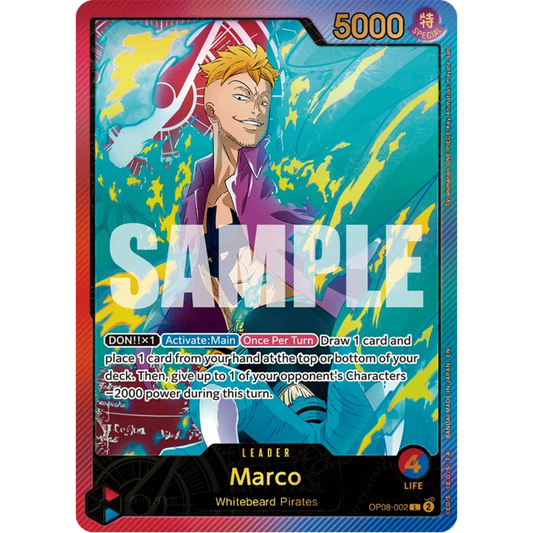 Marco (SPR) (OP08-002) - Extra Booster: Anime 25th Collection Foil