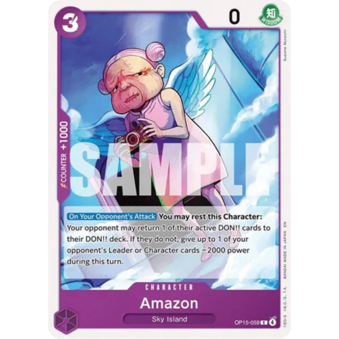 Amazon (OP15-059) - Adventure on Kami's Island