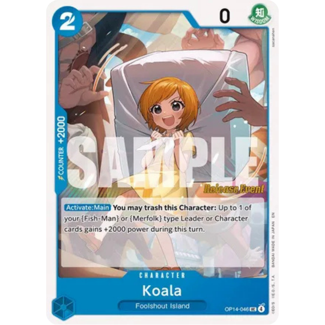 Koala (OP14-046) - The Azure Sea's Seven Release Event Cards