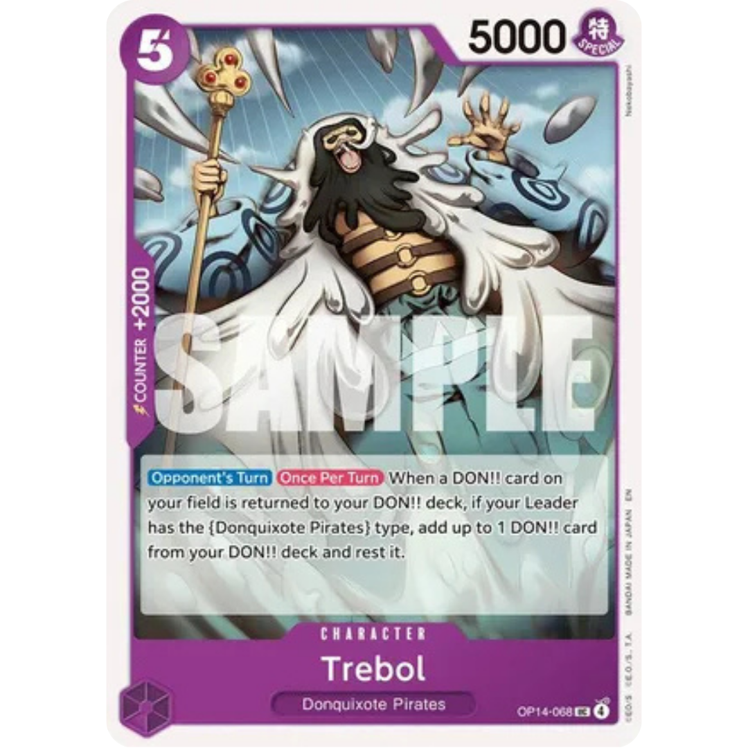Trebol (OP14-068) - The Azure Sea's Seven