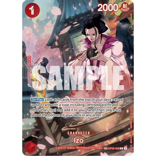Izo (SP) (OP03-003) - 500 Years in the Future Foil
