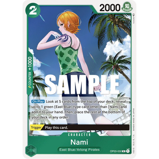 Nami (030) (OP03-030) - Pillars of Strength Foil