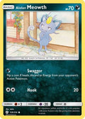 Alolan Meowth 128  SM  Cosmic Eclipse - Common