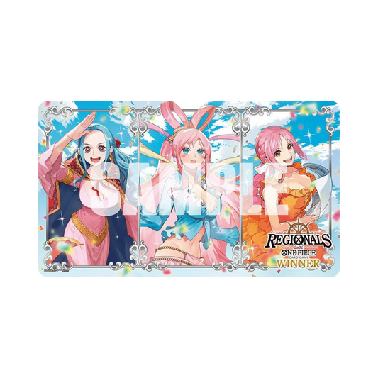 One Piece Official Playmat - Vivi, Shirahoshi & Rebecca (2024 Regionals Winner)
