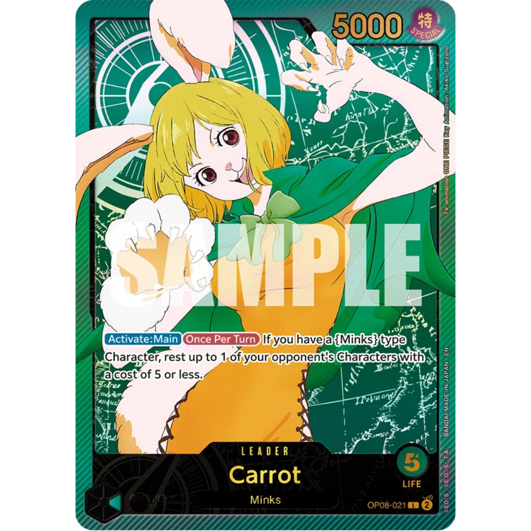 Carrot (SPR) (OP08-021) - Extra Booster: Anime 25th Collection Foil