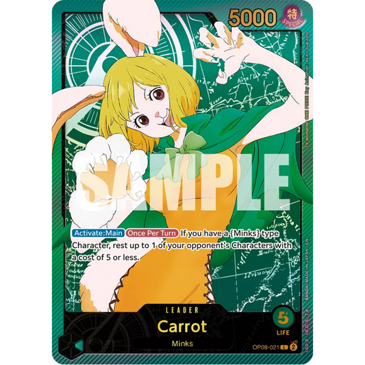 Carrot (SPR) (OP08-021) - Extra Booster: Anime 25th Collection Foil