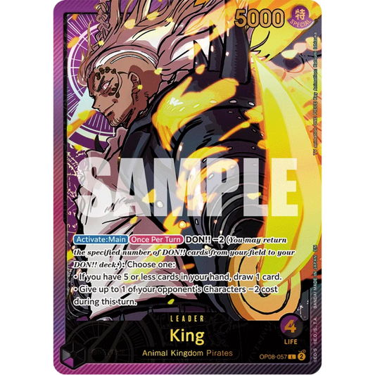 King (SPR) (OP08-057) - Extra Booster: Anime 25th Collection Foil