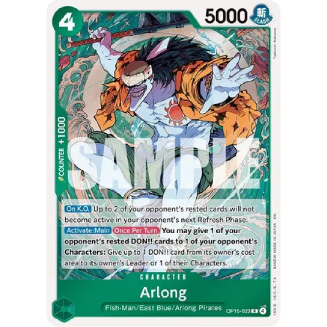 Arlong (OP15-023) - Adventure on Kami's Island Foil
