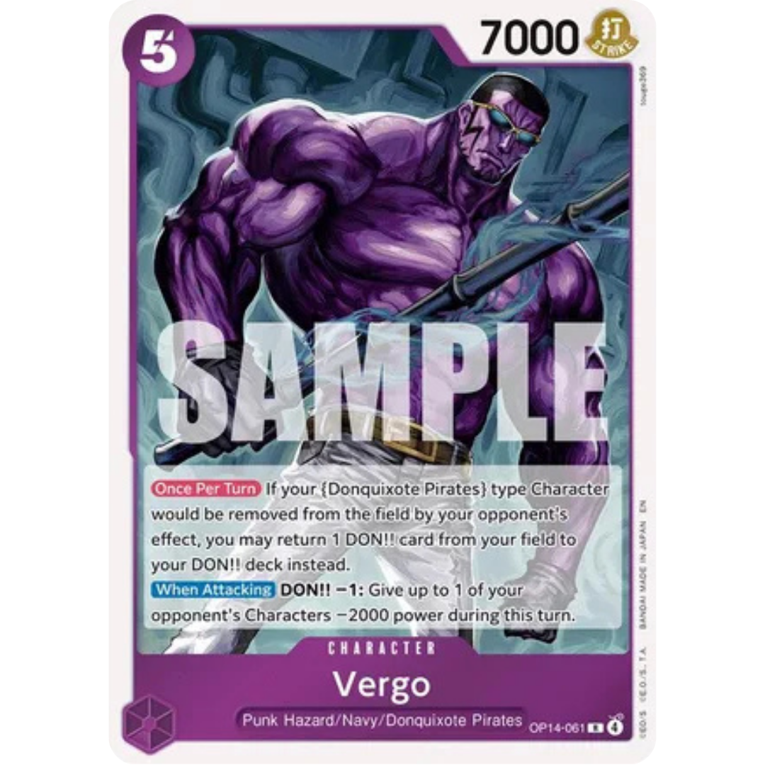 Vergo (OP14-061) - The Azure Sea's Seven Foil