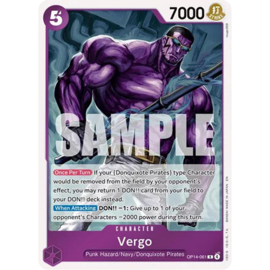 Vergo (OP14-061) - The Azure Sea's Seven Foil